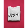 thumbnail image 3 of Ginger.  Sweatshirt Women -Image by Shutterstock, Female x-Large, 3 of 4