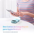 thumbnail image 4 of Power Bank 22.5W 10000 mAh Baseus Qpow2 Cable iOS y USB-C, Puerto USB y USB C (Azul), 4 of 7