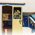 thumbnail image 2 of POLERO RV Door Window Shade Cover Privacy and UV Rays Protection Blackout Shades Retro Sunflower Butterfly RV Interior Accessories 17.3x26 inch, 2 of 7