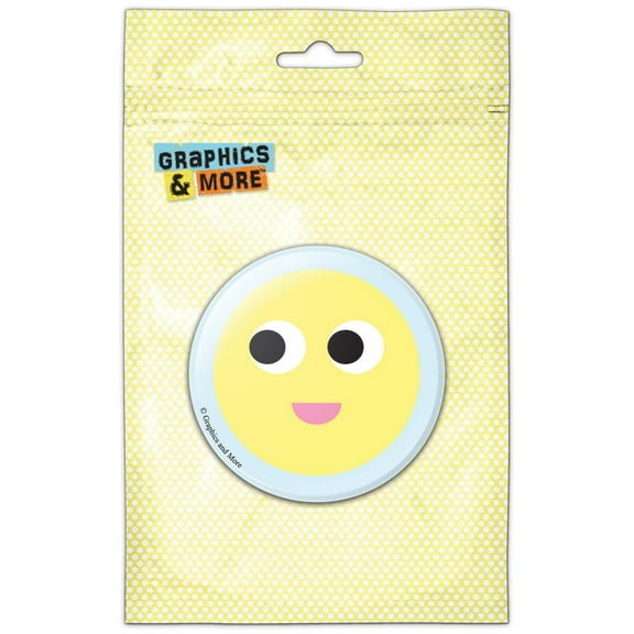 Cute Smile Pinback Button Pin Badge