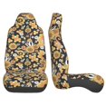 thumbnail image 5 of Haiem Sunflowers Bee Printed Car Seat Covers Set of 2, Universal Fit Car Seat Covers,Protective Seat Covers,Comfortable Car Seat Covers, Easy Installation Seat Covers, Vehicle Seat Covers, 5 of 9