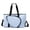 blue, variant on Badminton Tote Bag, with Separate Shoe Compartment and Racket Pocket, Sports Travel Bag, Adjustable Strap Ideal for Gym Badminton Travel and Outdoor Sports
