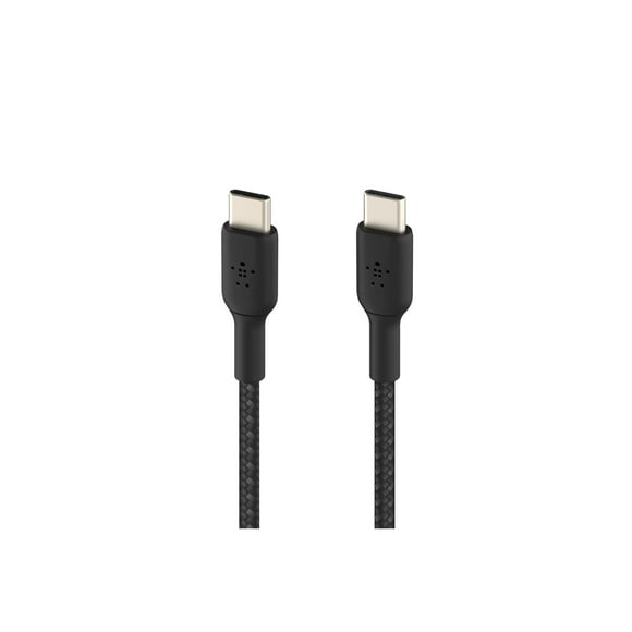 Belkin BoostCharge - USB cable - 24 pin USB-C (M) to 24 pin USB-C (M) - 6.6 ft - black