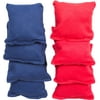 "Small Sized Bean Bags - 3.5"" x 3.5"" By Tailgate360 (Red and Blue)"