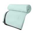thumbnail image 2 of Boovnll Cooling Comforter, Cold Touch Fabric Lightweight Soft Fluffy Rest Cooling Comforter for Hot Sleepers & Night Sweats, Comforter, 28x39", 2 of 6