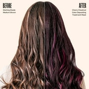 oVertone Color Depositing Semi-Permanent Hair Dye Conditioner - 8 oz for All Hair Types & Color-Treated Hair, Moisturizing Shea Butter & Coconut Oil - Vegan & Cruelty-Free, Cherry Chestnut