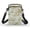 Capybaras, variant on Piano Keys Musical Notes Women Crossbody Bag, Double Zipper, Travel Polyester 4.33x1.97x7.09