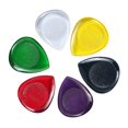 thumbnail image 2 of 6 Pcs Water Drop Shaped Guitar Pick Acoustic Electric Bass Guitars Plectrum Clear Large Size Electric Guitar Pick, 2 of 7