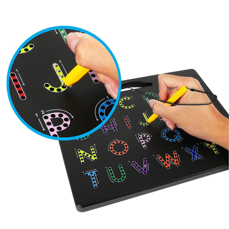 PicassoTiles Double-Sided Magnetic Drawing Board for Kids Age 3+