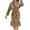 Khaki, variant on Womens Robe, Hugcore Women's Hooded Fleece Towelling Dressing Gown Women's Bathrobe Lightweight Sauna Gown House Coat Long Bathrobe Plush Plush Robes for Women Pink S