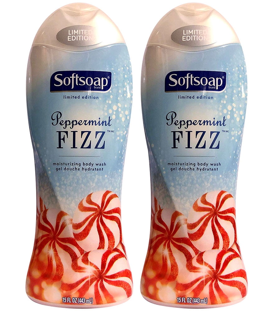 Softsoap Moisturizing Body Wash Limited Edition Peppermint Fizz