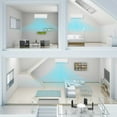 thumbnail image 5 of Ktaxon 3 Zone 9000 + 9000 + 18000 BTU WIFI Mini Split AC/Heating System, 19 SEER Tri Zone 27000 BTU Ductless Split Air Conditioner with Pre-Charged Condenser, Heat Pump & 25Ft Line Set, 208-230V, 5 of 10
