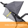 thumbnail image 3 of Baby Trend Venture 3-Wheel Stroller Travel System with EZ-Lift™ Infant Car Seat, 3 of 14