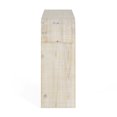 thumbnail image 4 of MODERNLUXE Table Console Moderne, Table d'Entrée en Bois de 52 Pouces avec Bord Courbé et Texture Naturelle, Table de Sofa pour Salon, Naturel, 4 of 8