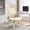 Cream, variant on Foldable Home Office Chair with 2D Headrest, Ergonomic High-back Mesh Chair with Adjustable Armrests & Lumbar Support, reclining Computer Desk Chair with Footrest, Space-Saving for Home, Office, Work
