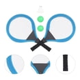 thumbnail image 3 of 2Pcs Badminton Tennis Rackets for Children Lightweight Compact Design Plastic 21.3*10.6in, 3 of 8