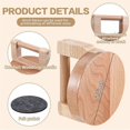 thumbnail image 3 of 2 Pack Bamboo and Wood Baren with Felt Mat for Printmaking Supplies, Block Printing Kit Printmaking Tools, 3 of 4