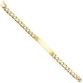 thumbnail image 1 of 14K Nugget Cuban Link ID Bracelet - 8", 1 of 1