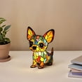 thumbnail image 5 of HzyK Chihuahua Lamp, Novelty Dog lamp, Dogs Series Art Night Light, Vintage Pet Dogs Themed Tabletop LED Night Light for Home Decor, Fun Gift for Pet Lovers, Family, Friends, 5 of 7