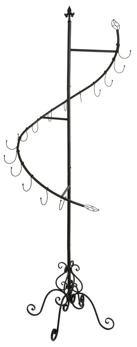 spiral handbag rack