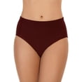 thumbnail image 1 of Basic Women's Swim Panty Available in 3 COLORS Size: 26W, Color: Brown, 1 of 1