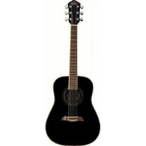Oscar Schmidt OGHS 1/2 Size Dreadnought Acoustic Guitar (High Gloss Black)
