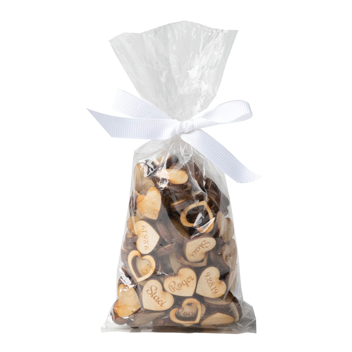 Happy Couple Wood Confetti