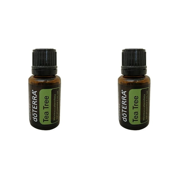 Abs Essential Grease Doterra Tea Tree Essential Oil Twin Pack (2 X 15Ml), Natural Immune Booster for Home Aromatherapy & Skin Health