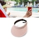 thumbnail image 5 of Sombrero para el sol ala ancha que absorbe el sudor plegable ajustable para mujer gorra para el sol para viajes deportivos de verano rosa, 5 of 12