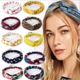 thumbnail image 4 of Diadema elástica vintage para mujer, diadema elástica para mujer, accesorios para evitar que el cabello se tuerza, banda elástica para el cabello con nudos, características líderes en su clase, 4 of 6
