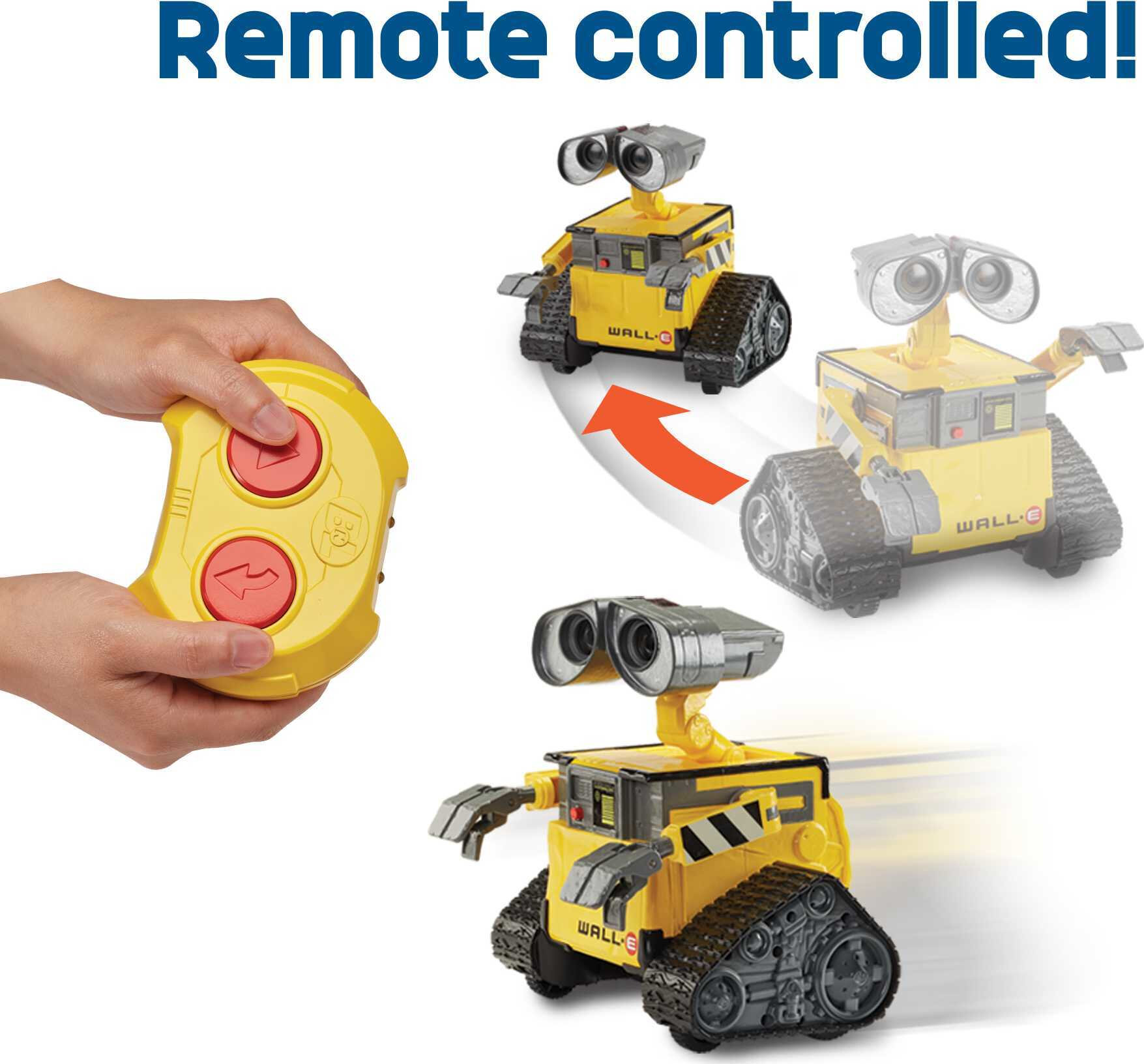 Disney and Pixar WALL-E Robot Toy, Remote Control Hello WALL-E Robot - image 4 of 7