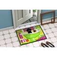 thumbnail image 2 of Carolines Treasures AMB1335MAT Tub for Two with Poodle and Pug Door Mat Indoor Rug or Outdoor Welcome Mat 18x27 Doormat, 2 of 4