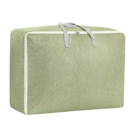 KTFgvq Quilt Storage Bag Large Moving Bag Gray Design Organizer for Clothes and Bedding Home Storage Green KTFgvq Quilt Storage Bag Large Moving Bag Gray Design Organizer for Clothes and Bedding Home Storage Green