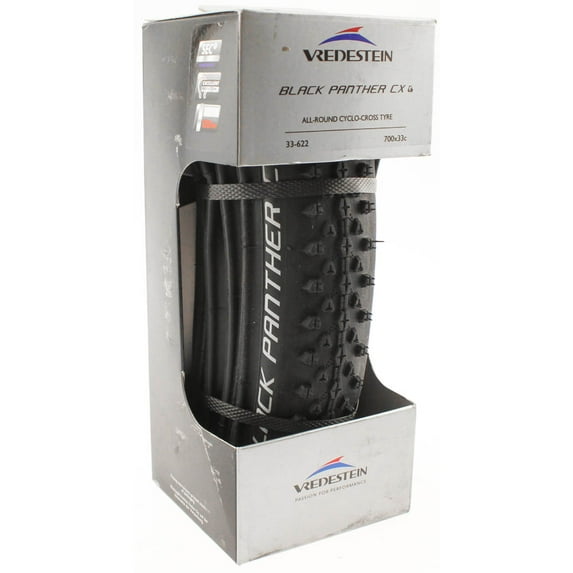 VREDESTEIN BLACK PANTHER CX 700 x 33c Cyclo-Cross Bike Tire Folding Clincher NEW