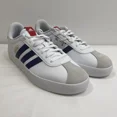 thumbnail image 2 of Adi-das Original VL Court 3.0 Grand Skateboard Sneaker Men 13 White Suede ID6287, 2 of 6