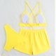 thumbnail image 5 of Trajes de baño para mujer Traje de baño de tres piezas para mujer con cordón Traje de baño de dos piezas para playa Trajes de baño para mujer Trajes de baño para mujer Trajes de baño de moda de playa, 5 of 8