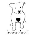 thumbnail image 3 of CafePress - Love A Bull Pit Bull - Women's Light Pajamas, 3 of 4