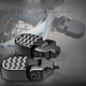 thumbnail image 1 of 2x soportes para asientos traseros de bicicleta, placas de pie plegables de aleación de aluminio, pedales traseros, reposapiés, clavijas para DYNWAVEMX Pedal Trasero, 1 of 8