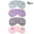 thumbnail image 2 of Sleep Mask Cartoon Rainbow Elastic Plush Sleeping Eye Mask Sleep Eyeshade, 2 of 10