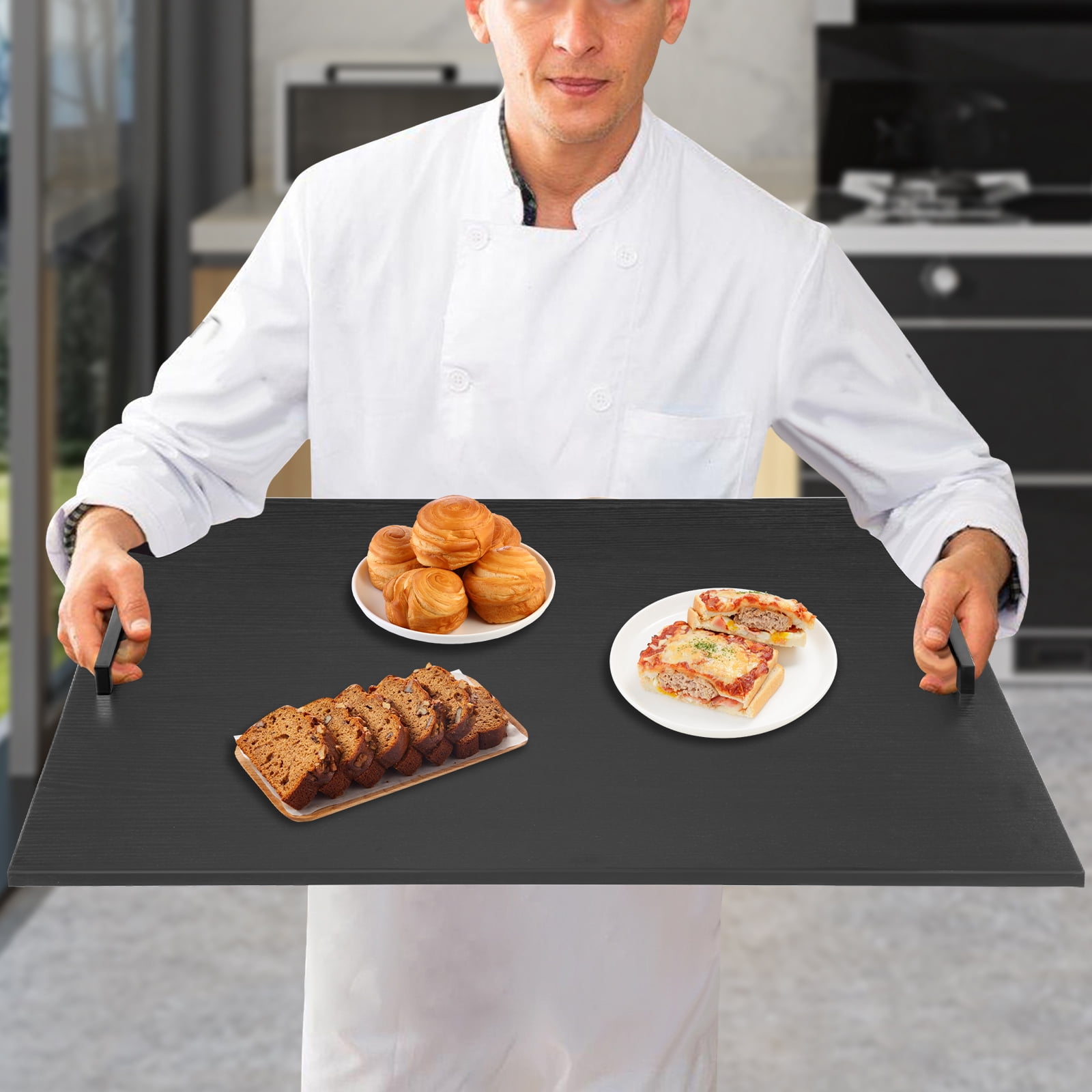 Stove Top Covers for Electric Stove - for Counter Space & Decorative Tray Noodle Board for Gas Stovetop - Stove Top Covers for Gas Burners - Wooden Kitchen Sink Cover