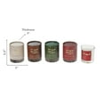 thumbnail image 3 of Winter Solstice 4.25Oz Scented Candle In Gift Box (Asstd) - Set of 4, 3 of 3