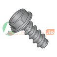 thumbnail image 1 of #14 x 3/4" Type B Self-Tapping Screws / Unslotted / Hex Washer Head / Steel / Black Oxide (Quantity: 3,000 pcs), 1 of 1