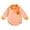 Orange, variant on Newborn Baby Boy Halloween Clothes Pumpkin Embroidery Romper Onesie Jumpsuit My First Halloween Baby Boy Outfit