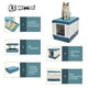 thumbnail image 2 of Arenero Cerrado Grande KE WOOW Portatil Azul Arenero portatil, 2 of 10