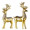 thumbnail image 4 of de esculturas modern estatuillas Feng Shui animales Lucky estatu ciervos escandinavos, mesas, bodas, hogares, decoraciones Oro perfecl Estatua de escultura de ciervo, 4 of 8