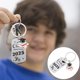 thumbnail image 3 of WORGEOUS Clase de graduación Llavero significativo Titanium Steel Key Ring Accesorios de graduación ideal Souvenir inspirador para graduados Soporte de llave para carteras, 3 of 8