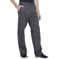 thumbnail image 3 of Dickies Essence Men Scrubs Pant, Drawstring Zip Fly, DK160, XL, Pewter, 3 of 7