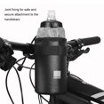 thumbnail image 4 of Bicycles Handle Bar Water Bottle Bag Detachable Reusable Reflective Safe Replacement Insulative Shockproof Foam Lining Drawstring Pouch Accessories, 4 of 9
