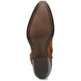 thumbnail image 4 of Frye Sacha Multi Strap Leather Bootie, 7.5, Brown, 4 of 5