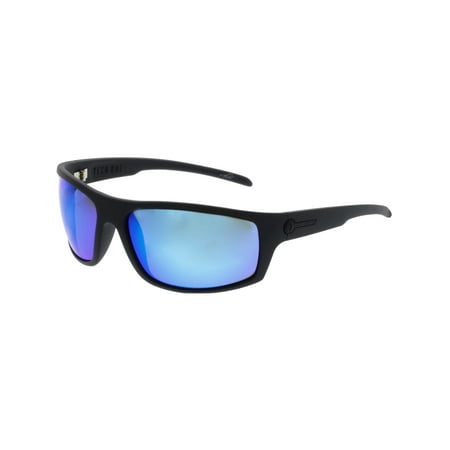 Electric Men's Tech One EE11601062 Matte Black Wrap Sunglasses